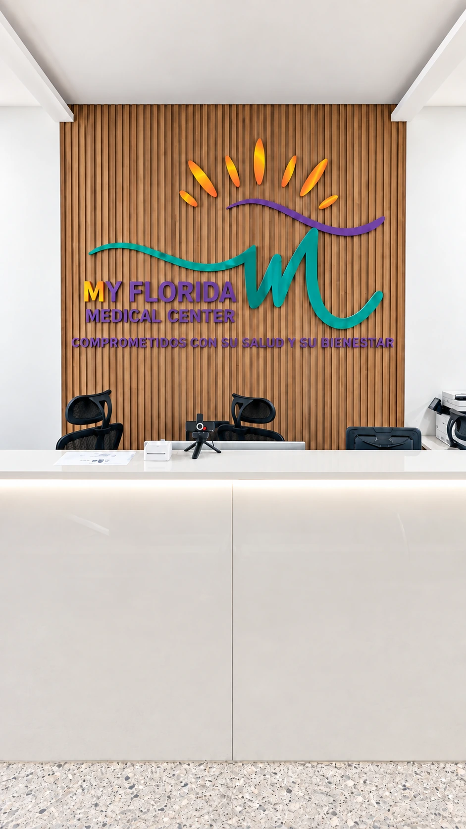 Recepción de My Florida Medical Centers